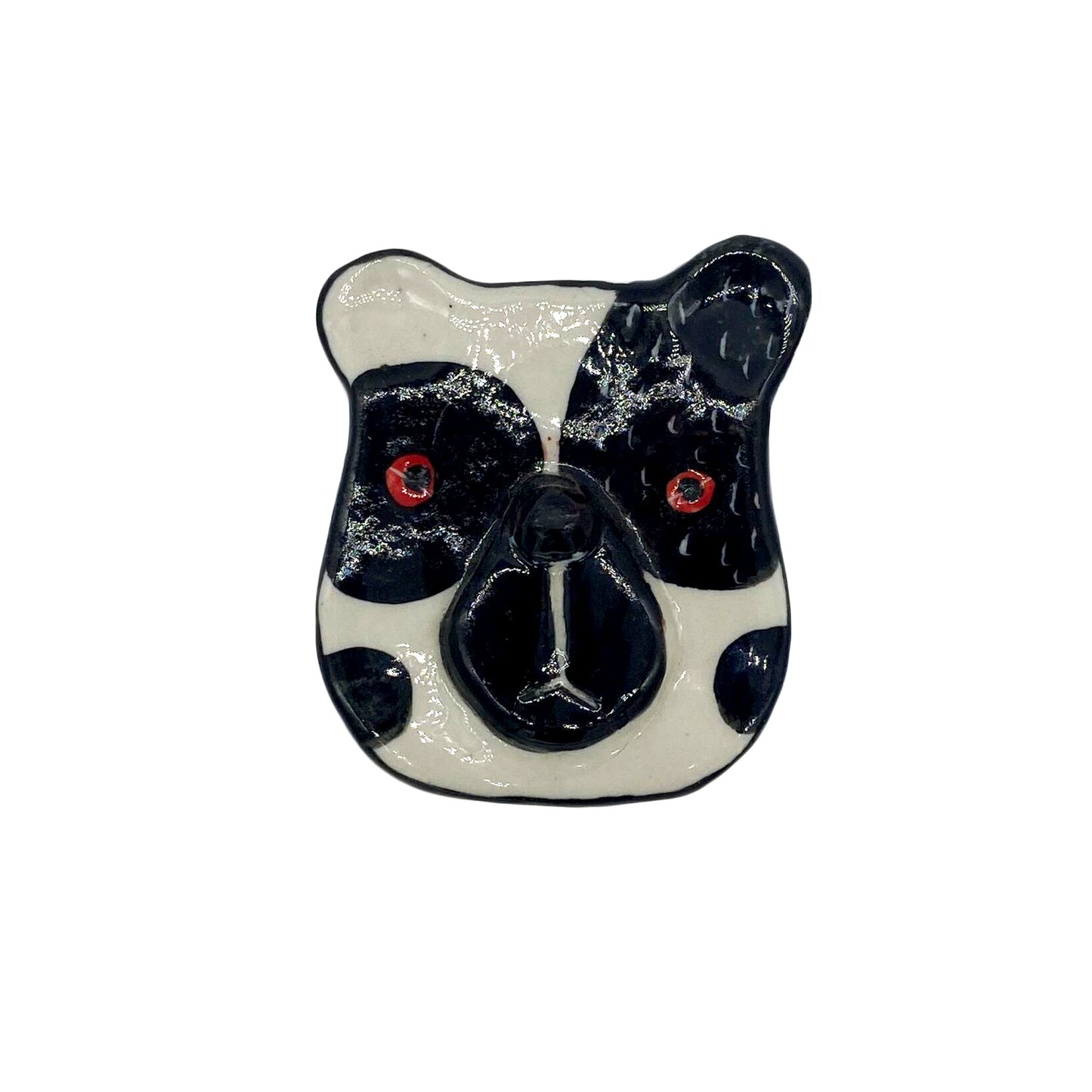 dog ceramic magnet